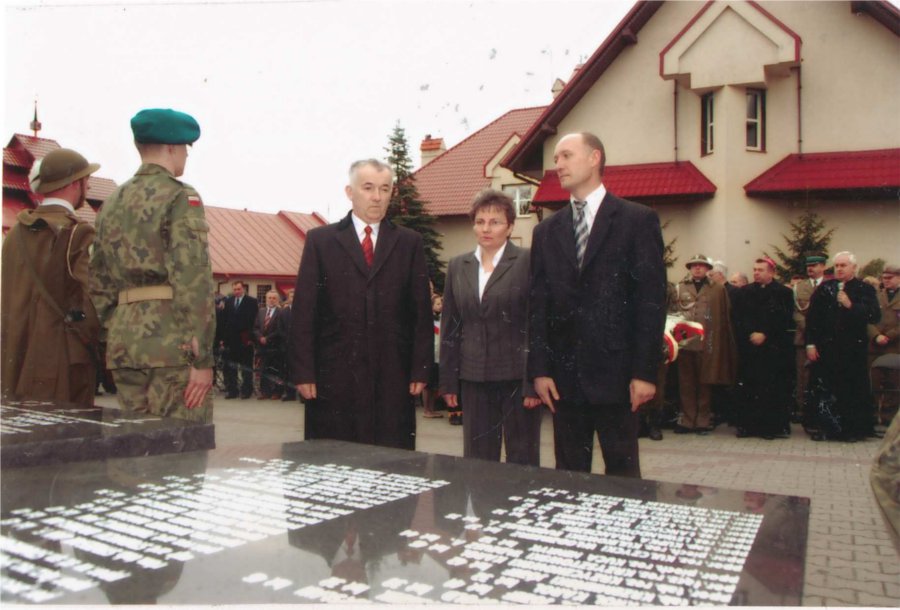 Odsłonięcie pomnika